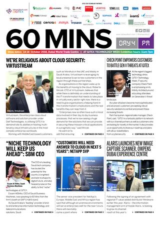 60mins Day 4 – PM (2018)